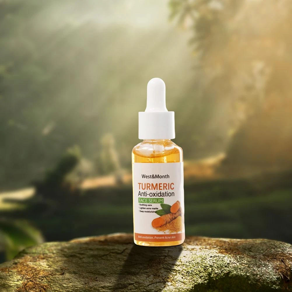 Ser pt Pete Pigmentare, Riduri & Acnee - Extract de Turmeric si Ulei de Masline, 30ml