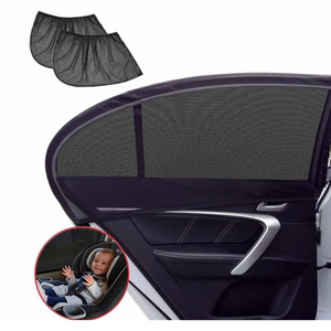 Set 4 huse protectie geamuri auto - protectie solara si anti insecte